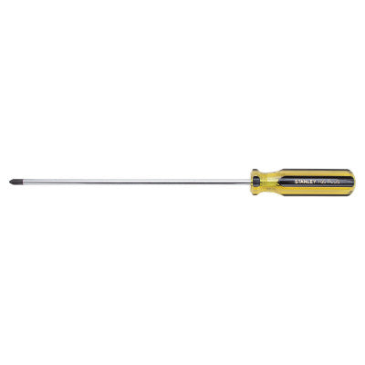 100 Plus Phillips Tip Screwdriver, 14 1/2" Long, Tip Size #2, 1/4" Shank Dia