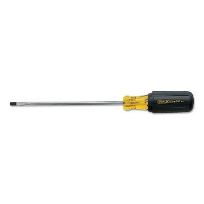 Vinyl Grip, Light Blade, Cabinet Tip Screwdrivers, 3/16 in, 11 3/4 in Overall L