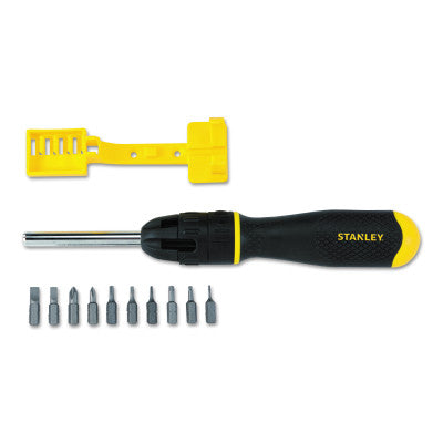 Multi-Bit Ratcheting Screwdriver Sets, Torx; Phillips; Pozidriv; Square
