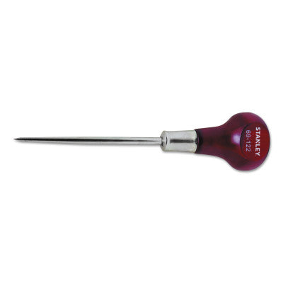 Wood Handle Scratch Awls, 3 3/8 in Shank, Hardwood