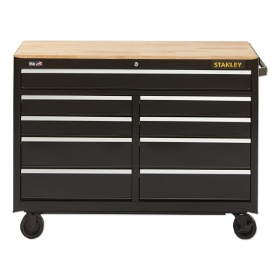 41IN 7 DRAWER MOBILE WORKBENCH - BLACK