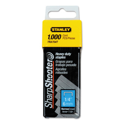 Heavy-Duty Staples, 1/4 in