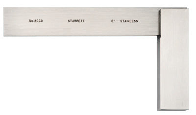 3020 Series Toolmakers' Squares, 3 29/32 in x 6 in, Stainless Steel