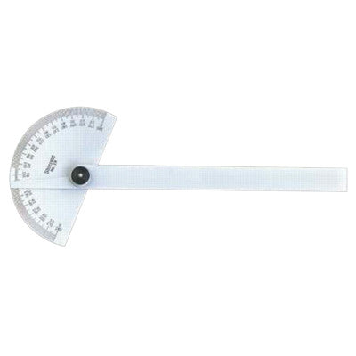 Steel Protractors, Round Head, 6 in