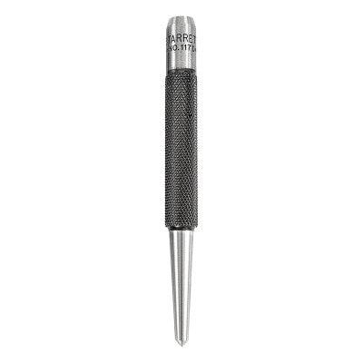 Center Punches w/Round Shank, 4 in, 5/32 in tip, Steel