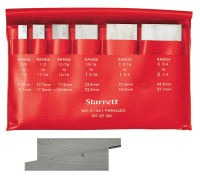 154 Series Adjustable Parallels Set