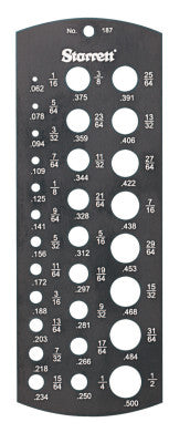 187 JOBBER'S DRILL GAGE