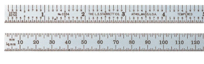 Steel Rules, 150 mm, No. 30, Steel