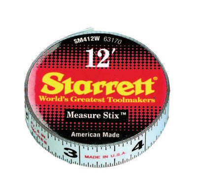 Measure Stix Steel Measuring Tapes, 3/4 in x 6 ft