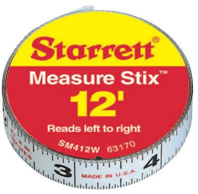 SM412W 1/2"X12' MEASURE