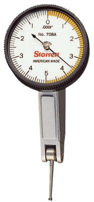 709 Series Dial Test Indicators, 0-15-0 Dial, 0.03 in Range