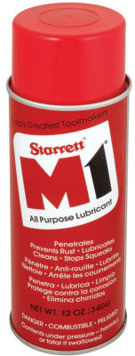 M1 Industrial Quality All-Purpose Lubricants, 12 oz, Can