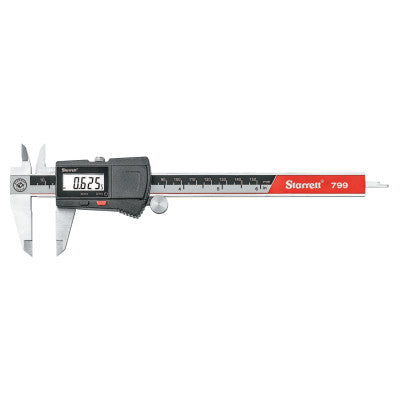 EC799 Series Electronic Calipers w/SPC Output, 0 in - 6 in, Stainless Steel