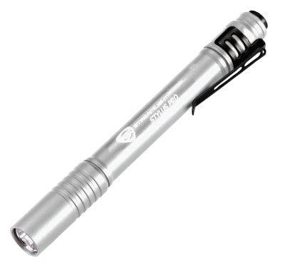 Stylus Pro LED Flashlights, 2 AAA, 24 lumens, Silver