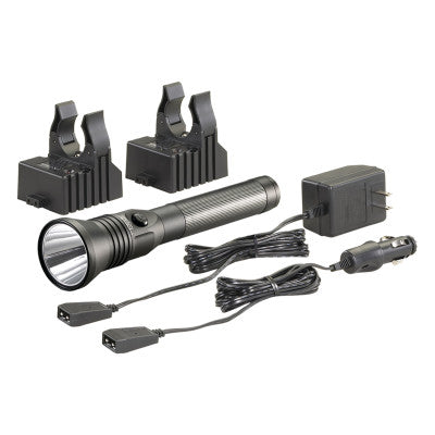 Stinger DS LED HP Flashlights, 1 3.6V, 200 lumens, AC/DC Charge Cords