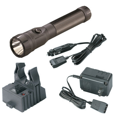 PolyStinger LED Rechargeable Flashlights, 1 3-Cell, 185 lumens, Black