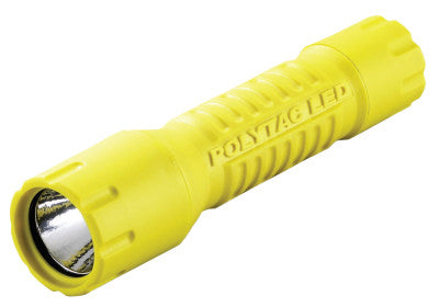 PolyTac LED Flashlights, 2 3V, 275 Lumens, Yellow