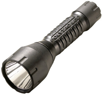 PolyTac LED HP Flashlights, 2 3V, 275 Lumens, Black