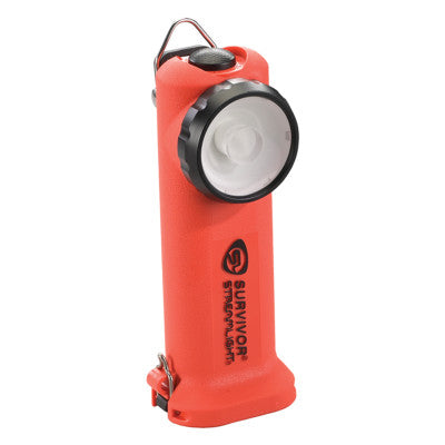 Survivor LED Flashlight, 175 Lumens, Orange