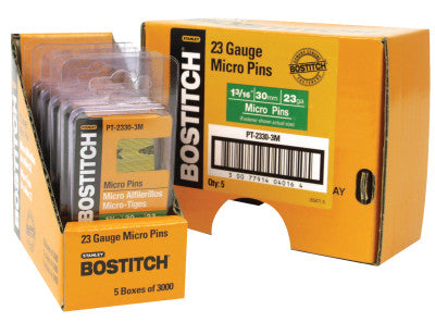 23 GA HEADLESS PIN-3/4IN- 3000/BOX
