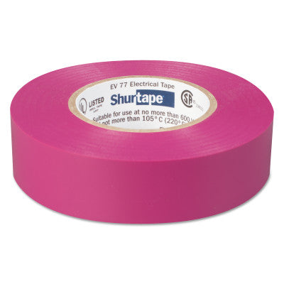 EV 77 Professional Grade Electrical Tapes, 66 ft x 3/4 in, Purple, 100/case