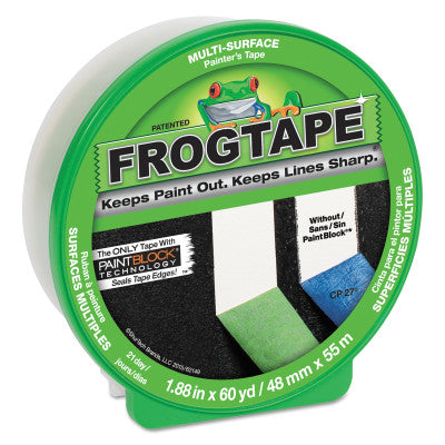 FrogTape Multi-Surface Painter's Tapes, 1.88 in x 55 m, 20 per Case