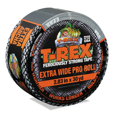 PC745 T-Rex Premium Grade Duct Tapes, 72 mm x 30 yds x 17 mil, Metallic Silver