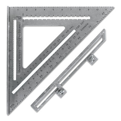 The Big 12 Speed Squares, 12 in, Aluminum