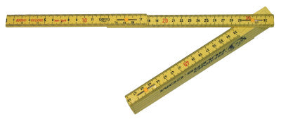 Rhino Folding Rulers, 6 ft, Fiberglass, English/Metric