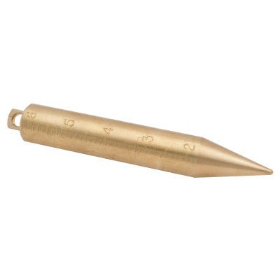 Tank Gauging Plumb Bobs, 16 oz, Brass, English