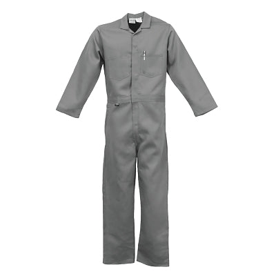 GRAY DELUXE FLAME RESISTANT COVERALL