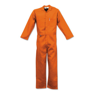 Deluxe FR Full-Cover Coveralls, Orange, 2X-Large