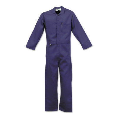 Deluxe FR Full-Cover Coveralls, Navy Blue, 2X-Large, Nomex IIIA