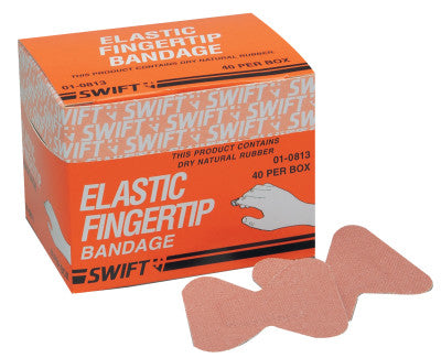 Heavy Woven Adhesive Bandages, Fingertip, 2 1/8 in x 2 13/16 in, Fabric