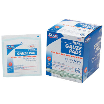 Gauze Pads, Sterile, 3 in x 3 in