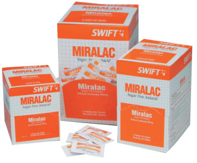 Miralac Antacids, Envelopes, Calcium Carbonate