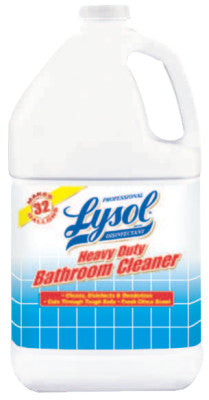 Professional Lysol Brand Disinfectant Heavy-Duty Bathroom Cleaner, Lime, Gallon