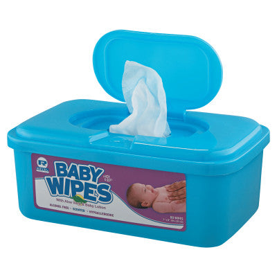 Baby Wipes Tub, White, 80/Tub