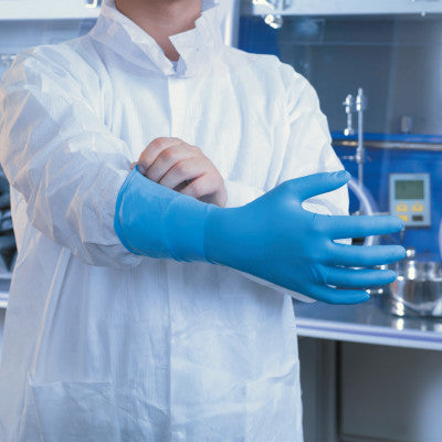 Disposable Gloves, Nitrile, 4.7 mil, X-Large, Blue