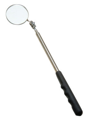 Extra Long Magnifying Inspection Mirrors, 2 1/4 in Dia., 12 in-4.3 ft L