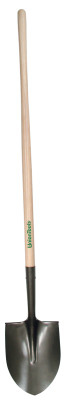 Round Point Shovels, 11.5 X 9.25 Blade, 48 in White Ash Straight Handle