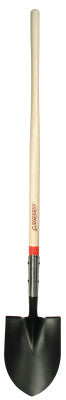 Round Point Shovels, 12 X 9.5 Blade, 48 in White Ash Straight Handle