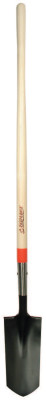 Trenching/Ditching Shovels, 11 1/2 X 5 Round Point Blade, 48 in White Ash Handle
