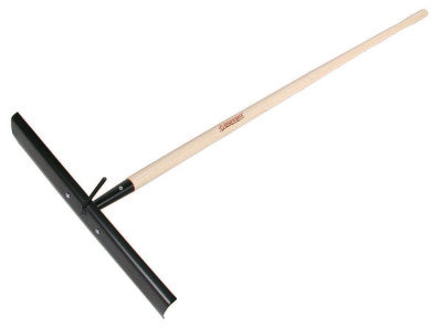 Concrete Rake w/Rebar Hook, 20 in Steel Blade, 60 in White Ash Handle