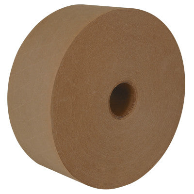 Reinforced Water-Activated Tape, 1 1/4 in X 450 ft, Natural