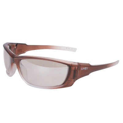 A1500 Series Safety Eyewear, SCT-Reflect 50 Lens, Hard Coat, Matte Brown Frame