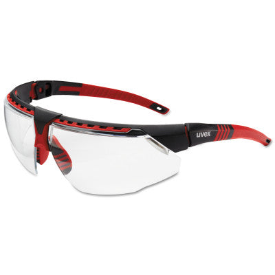 Avatar Eyewear, Clear Lens, Hard Coat, Red Frame