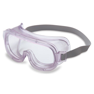 Classic Goggles, Clear Frame, Clear Lens, Uvextreme Antifog, Closed Vent