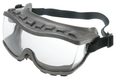 Strategy Goggles, Clear/Gray, Uvextra Antifog Coating, Fabric, Indirect Vent