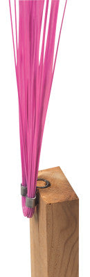 Marking Whiskers, 6 in Height, Plastic, Pink Glo